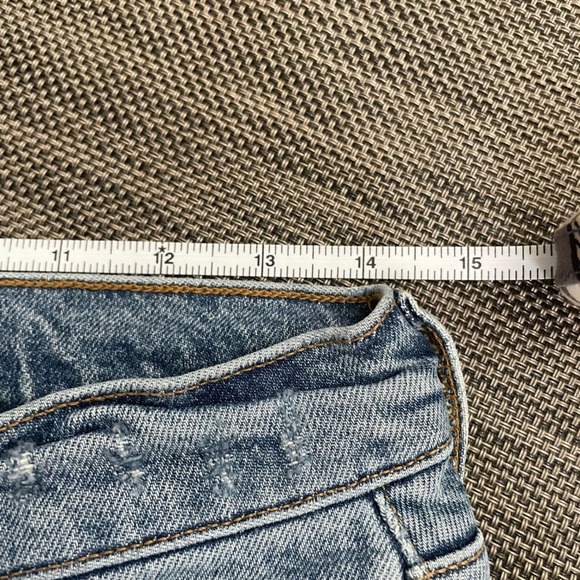 AGOLDE High Rise Stovepipe Jeans Light Wash Denim Size 28 - Picture 6 of 9